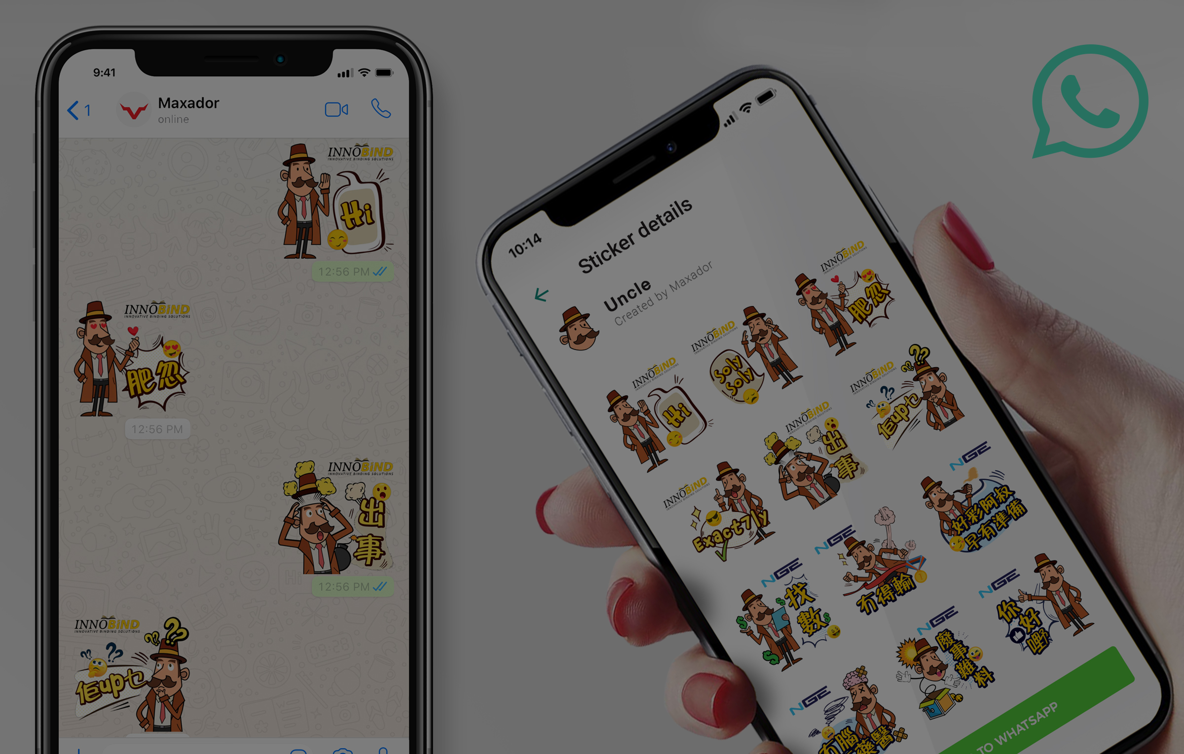 Customized WhatsApp Stickers